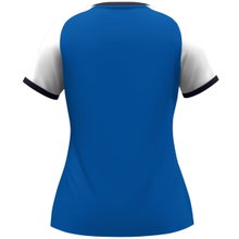 JAKO Sport-Shirt Dynamic (100% rec.Polyester) royalblau/weiss/marineblau Damen