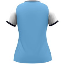 JAKO Sport Shirt Dynamic (100% recycled Polyester) sky blue/white/navy blue ladies
