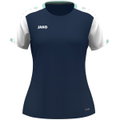 JAKO Sport-Shirt Dynamic (100% rec.Polyester) nachtblau/weiss/hellgrau Damen