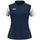 JAKO Sport-Shirt Dynamic (100% rec.Polyester) nachtblau/weiss/hellgrau Damen