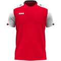 JAKO Sport-Tshirt Dynamic (100% rec.Polyester) rot/weiss/dunkelrot Herren