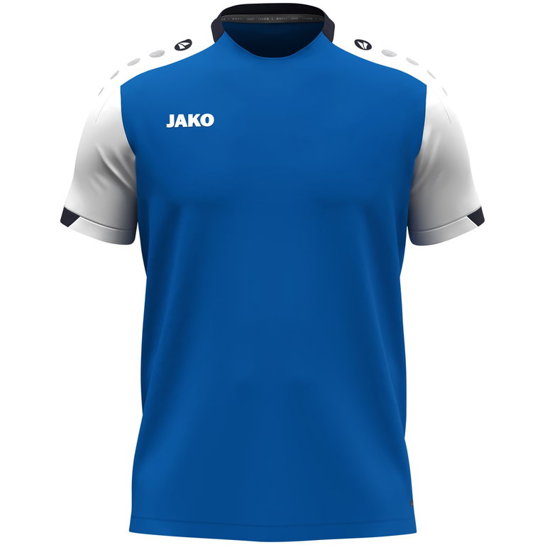 JAKO Sport-Tshirt Dynamic (100% rec.Polyester) royalblau/weiss/marineblau Herren