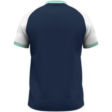 JAKO Sport T-shirt Dynamic (100% recycled Polyester) navy blue/white/mint green men's