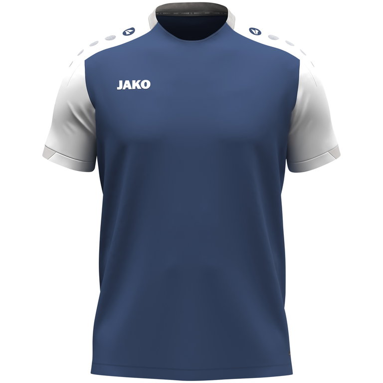 JAKO Sport-Tshirt Dynamic (100% rec.Polyester) nachtblau/weiss/hellgrau Kinder