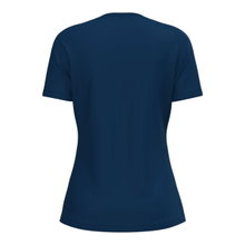 JAKO Sport T-Shirt One Cotton (Cotton Blend) navy blue/yellow Ladies