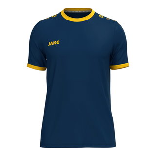 JAKO Sport-Tshirt One Trikot (100% rec. poliester) granatowo/żółty męski