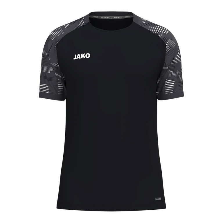 JAKO Sport T-shirt Sonic (breathable, durable) black/anthracite grey men's