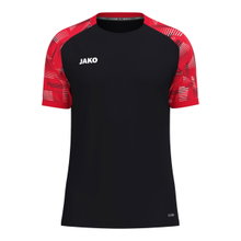 JAKO Sport T-shirt Sonic (breathable, durable) black/red men's