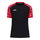 JAKO Sport-Tshirt Sonic (atmungsaktiv, strapazierfähig) schwarz/rot Herren