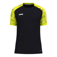 JAKO Sport T-shirt Sonic (breathable, durable) black/neon yellow men's