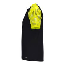 JAKO Sport T-shirt Sonic (breathable, durable) black/neon yellow men's