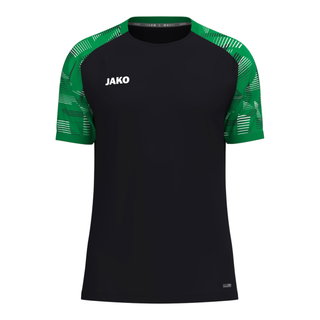 JAKO Koszulka sportowa Sonic (oddychająca, wytrzymała) czarna/zielona męska