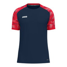 JAKO Sport T-shirt Sonic (breathable, durable) navy/red men's