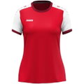 JAKO Sport-Shirt Dynamic Trikot (Polyester-Micro-Mesh) rot/weiss Damen