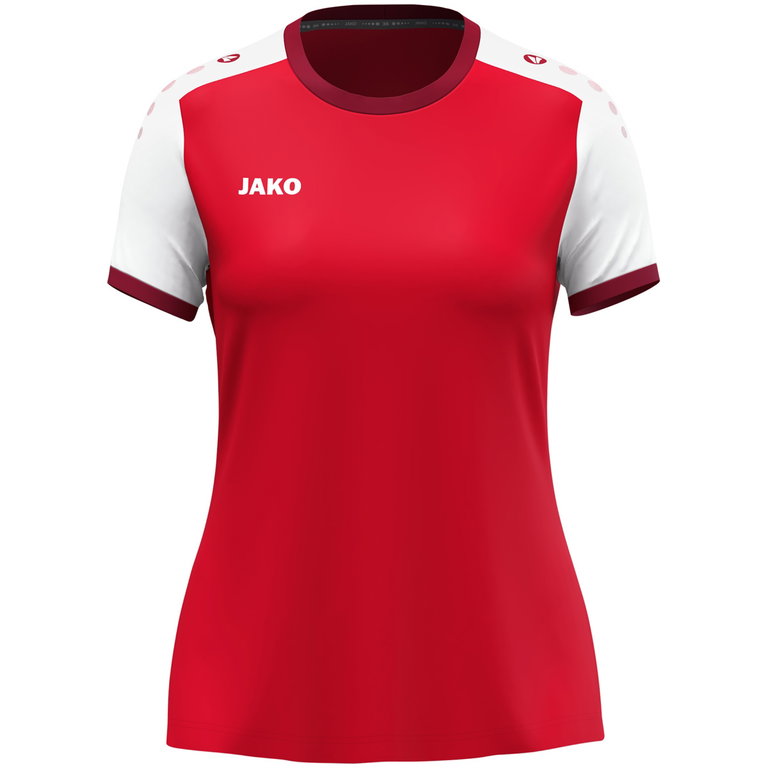 JAKO Sport Shirt Dynamic Jersey (Polyester Micro Mesh) red/white ladies