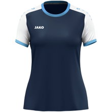 JAKO Sport Shirt Dynamic Jersey (Polyester Micro Mesh) navy blue/white ladies