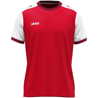 JAKO Sport-Tshirt Dynamic Trikot (Polyester-Micro-Mesh) rot/weiss Herren
