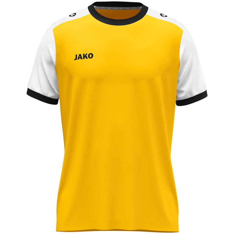 JAKO Sport-Tshirt Dynamic Trikot (Polyester-Micro-Mesh) gelb/weiss Herren