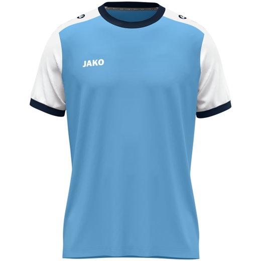 JAKO Sport-Tshirt Dynamic Trikot (Polyester-Micro-Mesh) himmelblau/weiss Herren