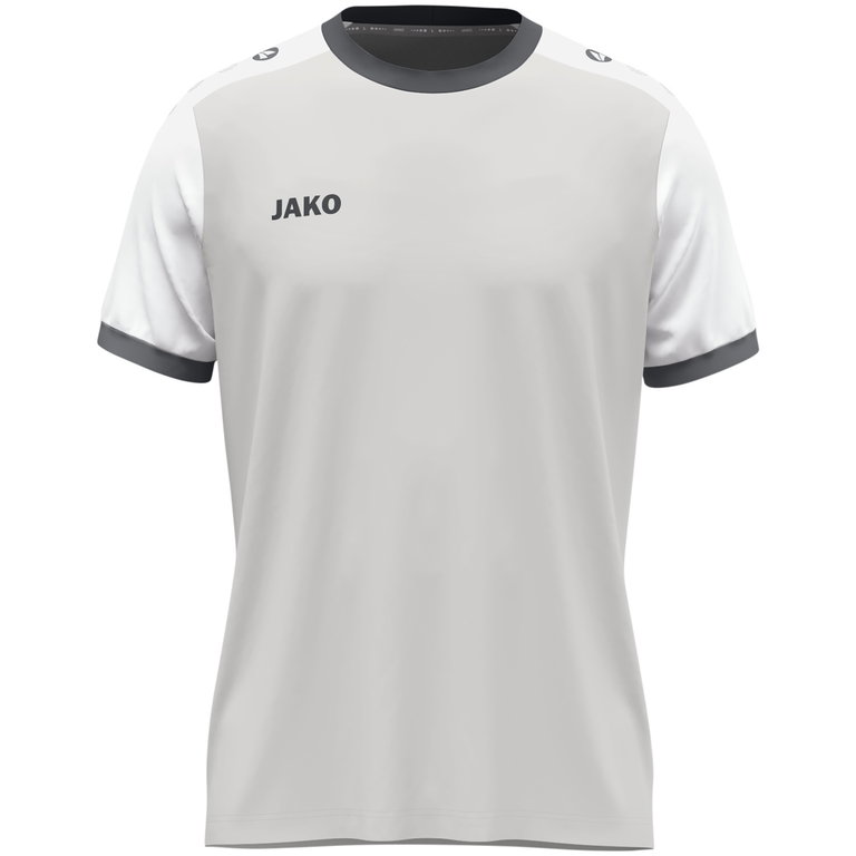 JAKO Sport T-shirt Dynamic Jersey (Polyester Micro Mesh) light grey/white Men's