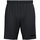JAKO Sporthose (Webshort) One (Micro-Twill, Seitentaschen mit Reißverschluss) kurz schwarz/schwarz Herren