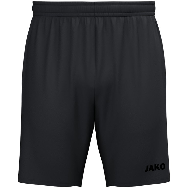 JAKO Sporthose Webshort One (Seitentaschen mit Reißverschluss) kurz schwarz/schwarz Kinder