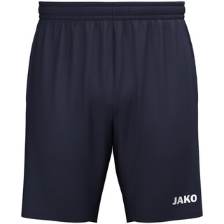JAKO Sporthose (Webshort) One (Micro-Twill, Seitentaschen mit Reißverschluss) kurz marineblau Herren