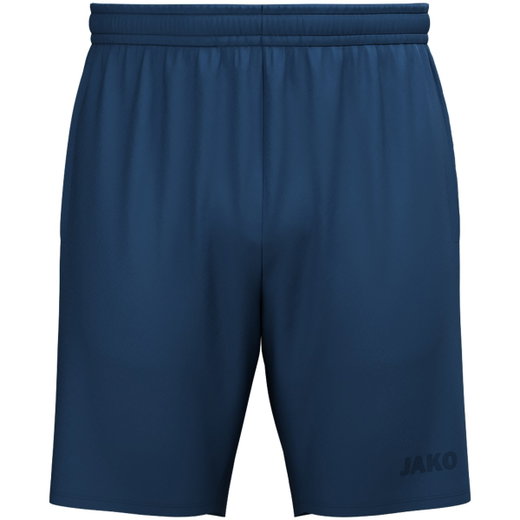 JAKO Sporthose (Webshort) One (Micro-Twill, Seitentaschen mit Reißverschluss) kurz navyblau Herren
