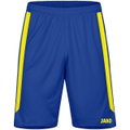 JAKO Sporthose Power (Polyester-Interlock, elastisch, schnelltrocknend) kurz royalblau/gelb Kinder