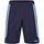 JAKO Sporthose Power (Polyester-Interlock, elastisch, schnelltrocknend) kurz marineblau/skyblau Kinder