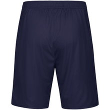 JAKO Sporthose Power (Polyester-Interlock, elastisch, schnelltrocknend) kurz marineblau/skyblau Kinder
