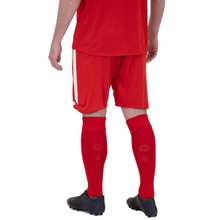 JAKO Sports Pants Power (Polyester Interlock, elastic, quick-drying) short red/white Men