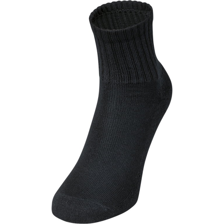 JAKO Sportsocken kurz (Mischgewebe) schwarz - 3 Paar