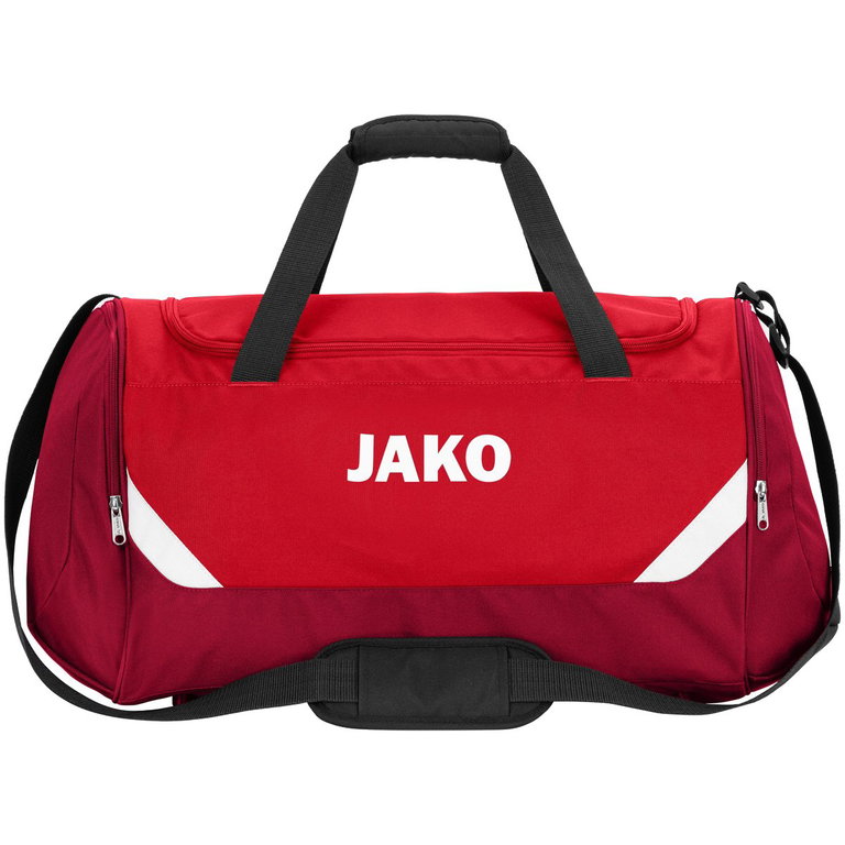 JAKO Sports Bag Iconic (Size L - 62 Litres) red/wine red - 65x30x32cm