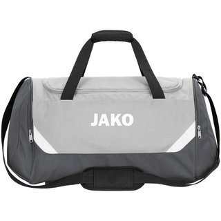 JAKO Sports Bag Iconic (Size M - 43 Litres) Light Grey/Dark Grey