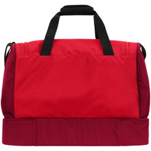 JAKO Sports Bag Iconic with Bottom Compartment (Size L - 85 Litres) Red/Wine Red - 65x30x44cm