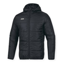 JAKO Steppjacke Basic (wattiert mit Kapuze) schwarz Herren