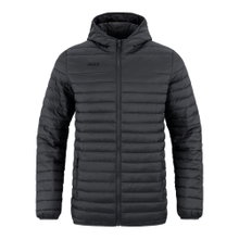 JAKO padded jacket with hood (thermal insulation padding) black men's
