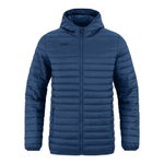 JAKO Steppjacke mit Kapuze (wärmeisolierende Wattierung) marineblau Herren