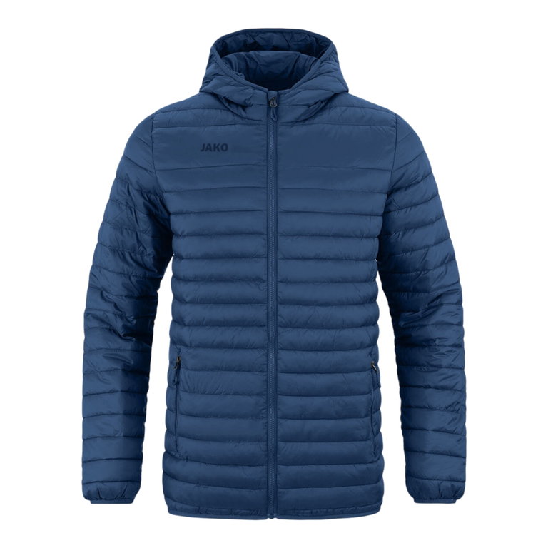 JAKO Steppjacke mit Kapuze (wärmeisolierende Wattierung) marineblau Herren