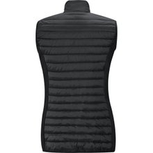 JAKO Quilted Vest Premium (elastic material, side pockets with zipper) black Women