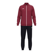 JAKO tracksuit (polyester suit) One - 100% recycled polyester - burgundy/black men's