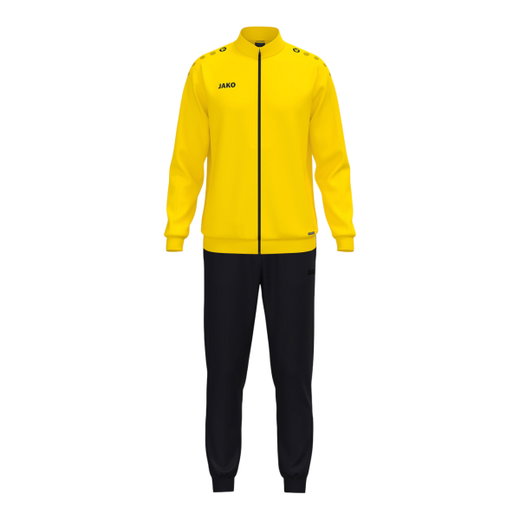 JAKO Trainingsanzug (Polyesteranzug) One - 100% rec. Polyester - gelb/schwarz Jungen
