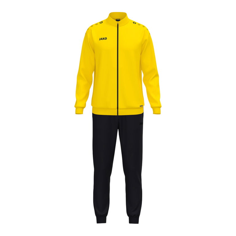 JAKO Trainingsanzug (Polyesteranzug) One - 100% rec. Polyester - gelb/schwarz Jungen