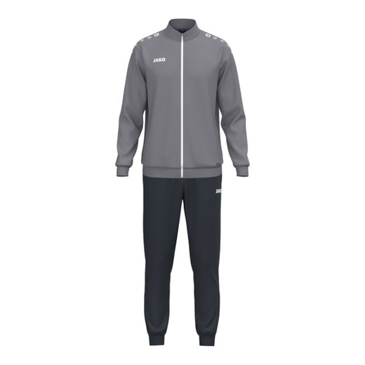 JAKO Trainingsanzug (Polyesteranzug) One - 100% rec. Polyester - grau/anthrazitgrau Jungen