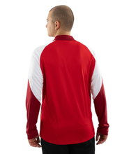 JAKO Training Suit Polyester Dynamic (Jacket and Trousers, sporty cut) red/white/dark red Men's