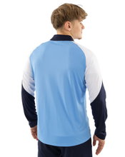JAKO Polyester Dynamic Tracksuit (Jacket and Trousers, sporty cut) sky blue/white/navy blue Men's