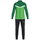 JAKO Trainingsanzug Polyester Iconic (Jacke und Hose, sportiver Schnitt) grün/dunkelgrün Herren