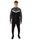 JAKO Trainingsanzug Polyester Iconic (Jacke und Hose, sportiver Schnitt) schwarz/anthrazitgrau Herren