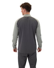 JAKO Polyester Training Suit Iconic (Jacket and Trousers, sporty cut) anthracite grey/mint green Men's